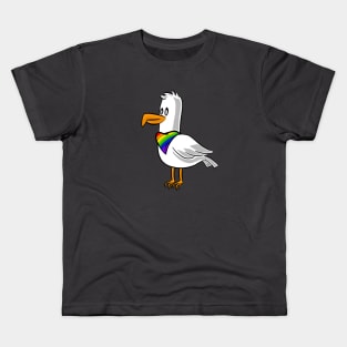 Pride Seagull Kids T-Shirt